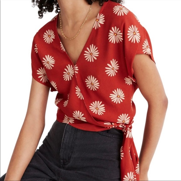 Madewell wrap top! - Picture 1 of 7